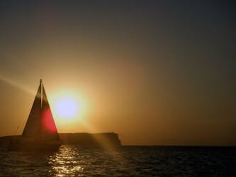 Sunset sailing experience in North Menorca
